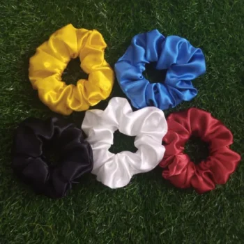 Scrunchies Silk Pack of 5