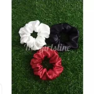 Scrunchies Silk Pack of 3