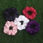 Scrunchies Silk Pack of 5