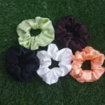 Scrunchies Silk Pack of 5